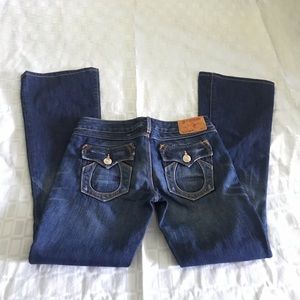 True Religion Franky sz 25 flirty fun pocket jeans